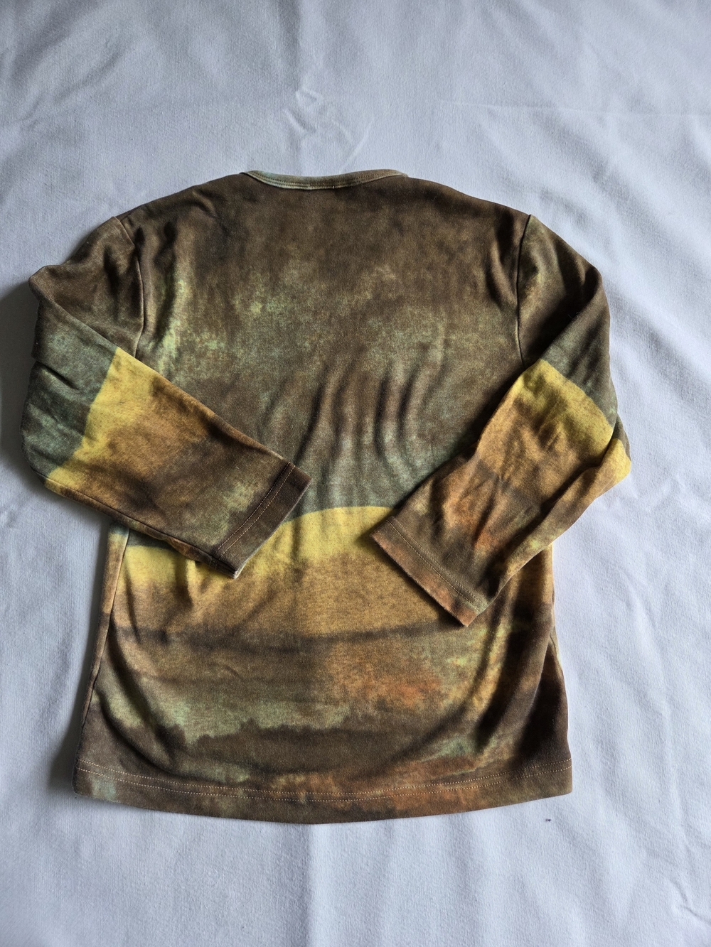 Wild West Stud-Embellished Women's Graphic Top - Olive Brown - Picture 4 of 4